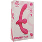 Together Double Tap Strapless Strap-On Vibe