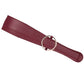 Ouch! Halo Belt Flogger in Burgundy
