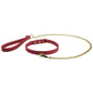 Temptasia Andor Silicone Collar & Leash in Red