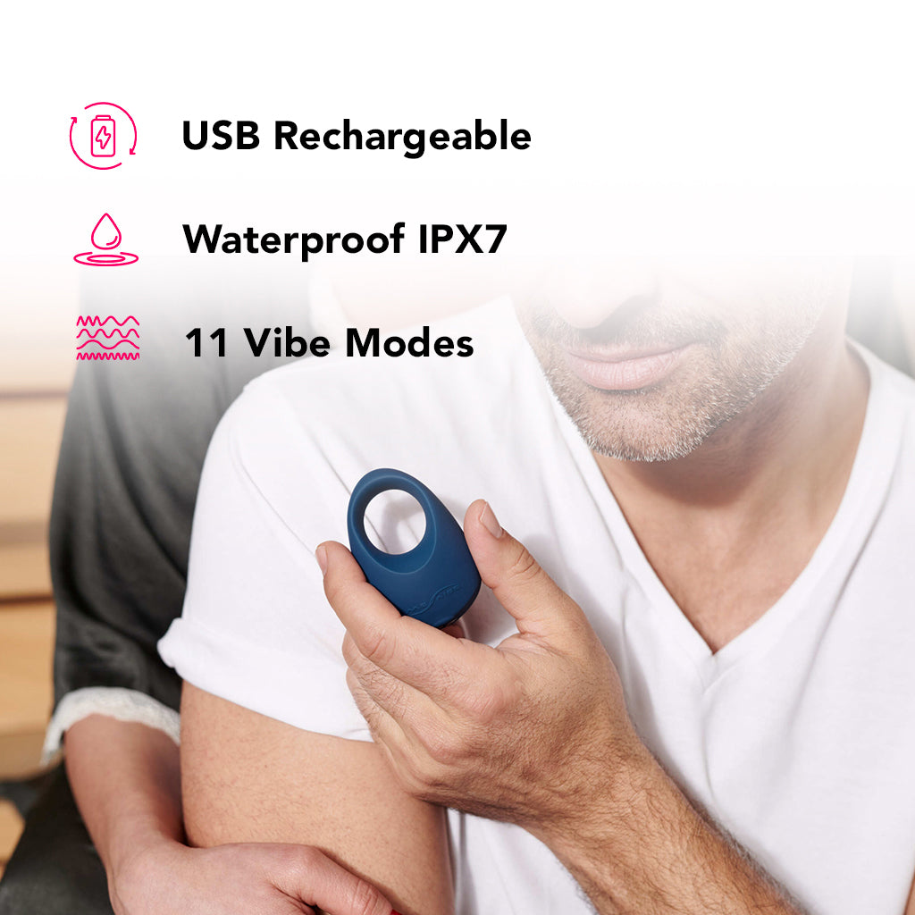 We-Vibe Pivot 2 Rock Hard App Ring PinkCherry We-Vibe Pivot 2 Rock Hard App Ring PinkCherry