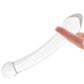 Clarity Celestial Purity Double-Ended Glass Dildo