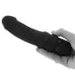 Power Cock 6 Inch Realistic Vibe in Black