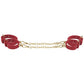 Temptasia Ardor Silicone Wrist & Ankle Restraint Set in Red