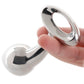 Stainless Steel Anal Plug in Medium
