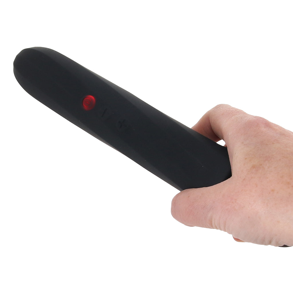 Master Series Elektra Rechargeable E-Stim Wand in Black PinkCherry Master Series Elektra Rechargeable E-Stim Wand in Black PinkCherry
