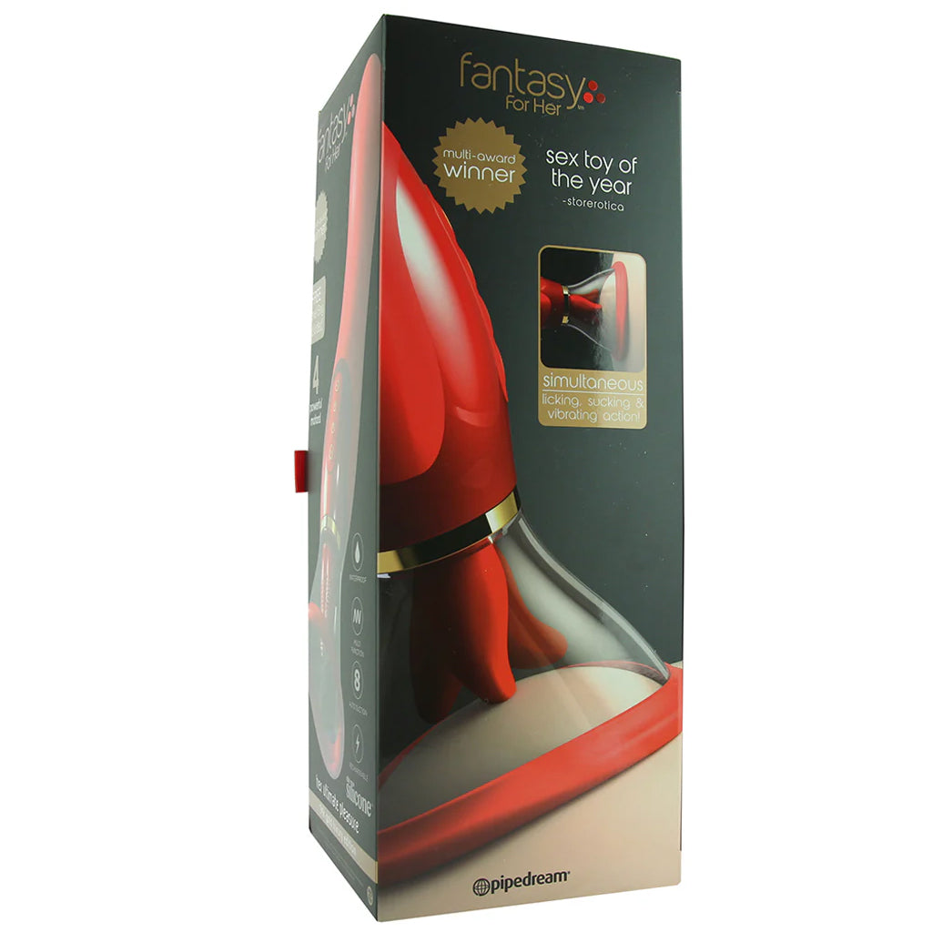 Luxury Edition Ultimate Pleasure Clitoral Pump Vibe PinkCherry Luxury Edition Ultimate Pleasure Clitoral Pump Vibe PinkCherry