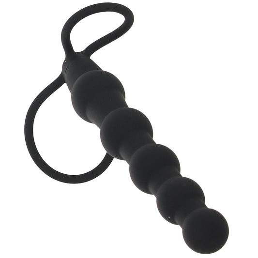 Silicone Beaded Double Rider in Black