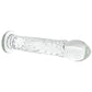 Clarity Seraphic Ripple Wavy Wonder Glass Dildo