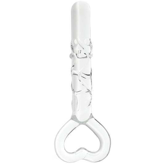 Clarity Hera's Caress Playful Passion Glass Dildo