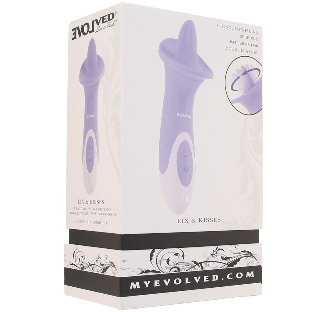 Lix & Kisses Tongue Twirling Vibe PinkCherry Lix & Kisses Tongue Twirling Vibe PinkCherry