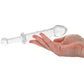 Clarity Elysian Swirl Heavenly Helix Glass Dildo