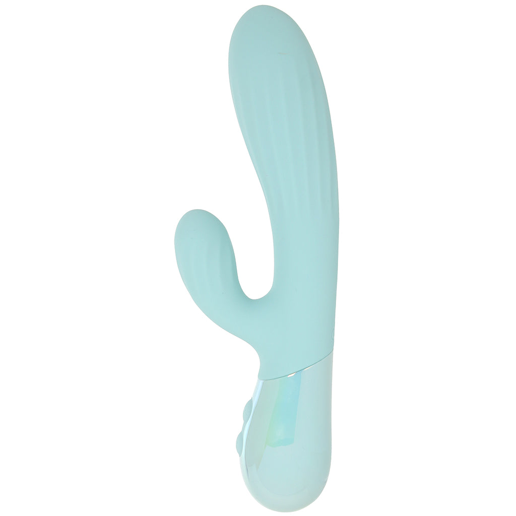Aura Dual Ripple Rabbit Vibe PinkCherry Aura Dual Ripple Rabbit Vibe PinkCherry