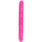RealRock Glow In The Dark 15 Inch Double Dildo in Pink