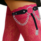 Sex & Mischief Chain Lace Garters
