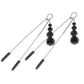 Adjustable Beaded Tweezer Nipple Clips