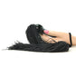 Large 22" Rubber Whip in Black