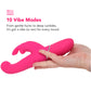 PinkCherry Warming G-Spot Rabbit Vibe in Pink
