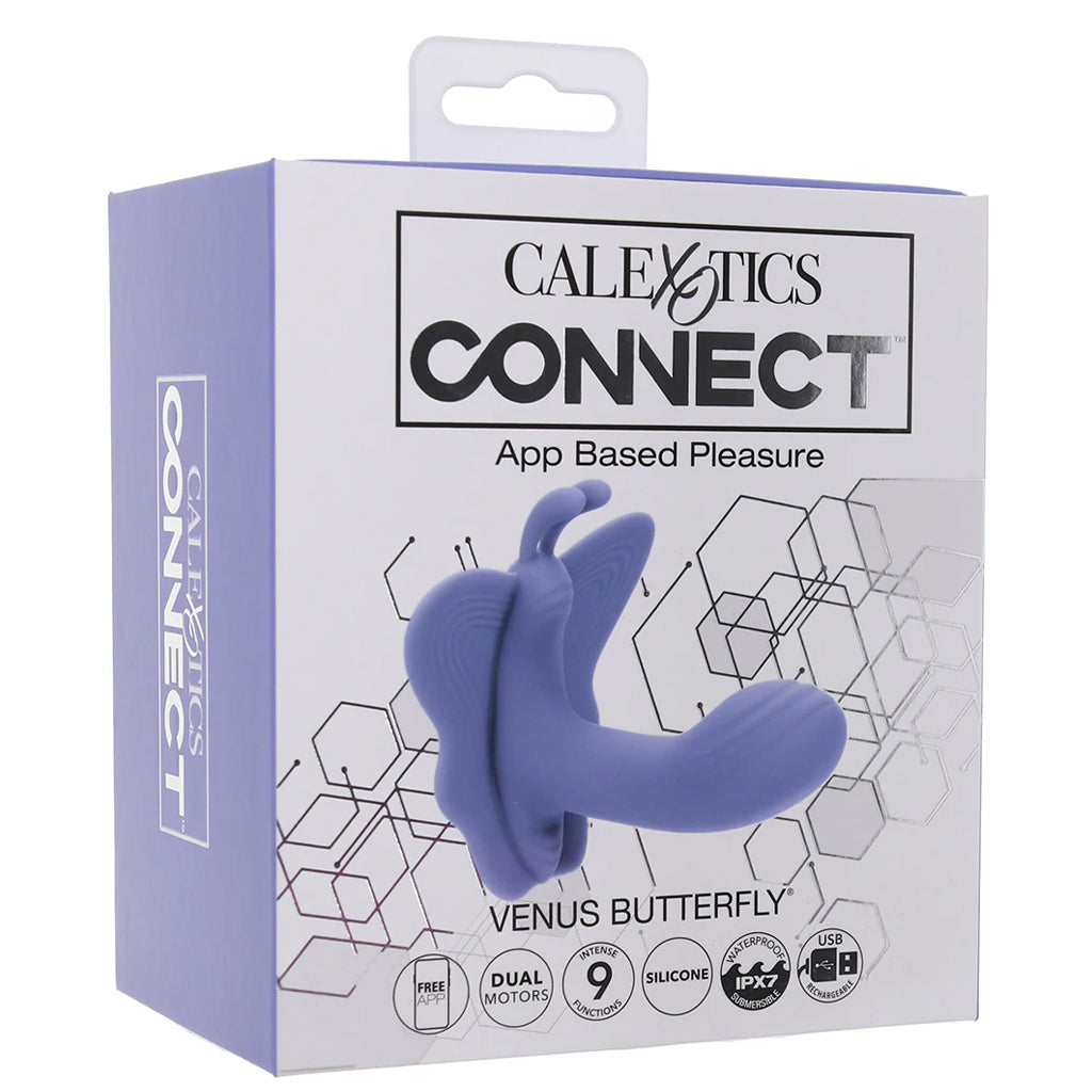 Connect App Controlled Venus Butterfly Wearable Vibe PinkCherry Connect App Controlled Venus Butterfly Wearable Vibe PinkCherry