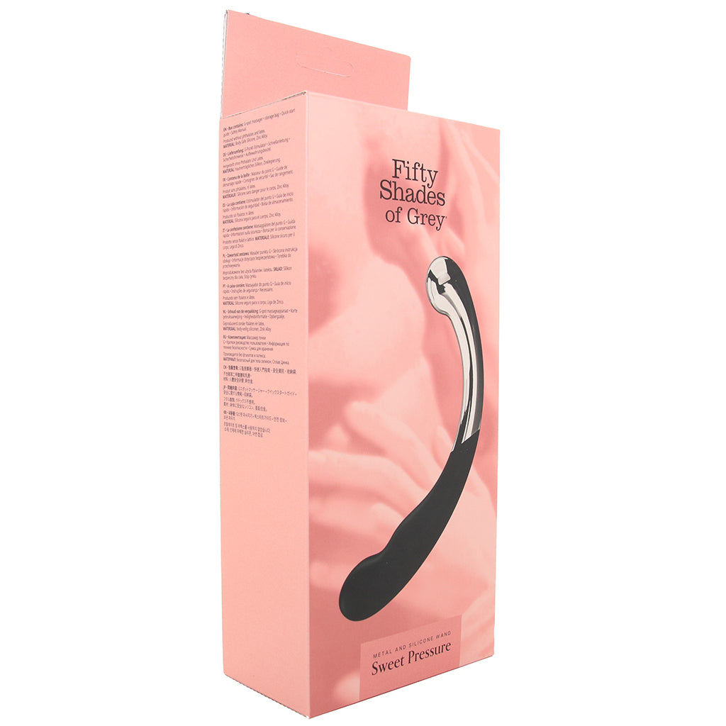 Sweet Pressure Metal & Silicone G-Spot Wand PinkCherry Sweet Pressure Metal & Silicone G-Spot Wand PinkCherry