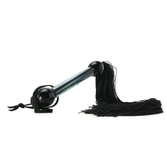 Large 22" Rubber Whip in Black