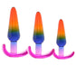Crystal Jellies Anal Trainer Set in Rainbow