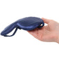 Ouch! Satin Blindfold in Navy Blue