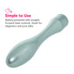 Teardrop Waterproof Probe Vibe in Green