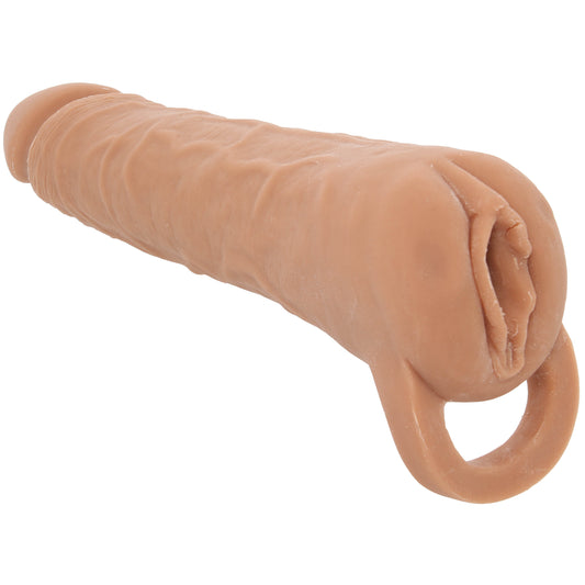 The Great Extender 9 Inch Extender & Stroker in Brown