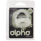 Alpha Ring Liquid Silicone Snug Tugger in Glow-in-the-Dark
