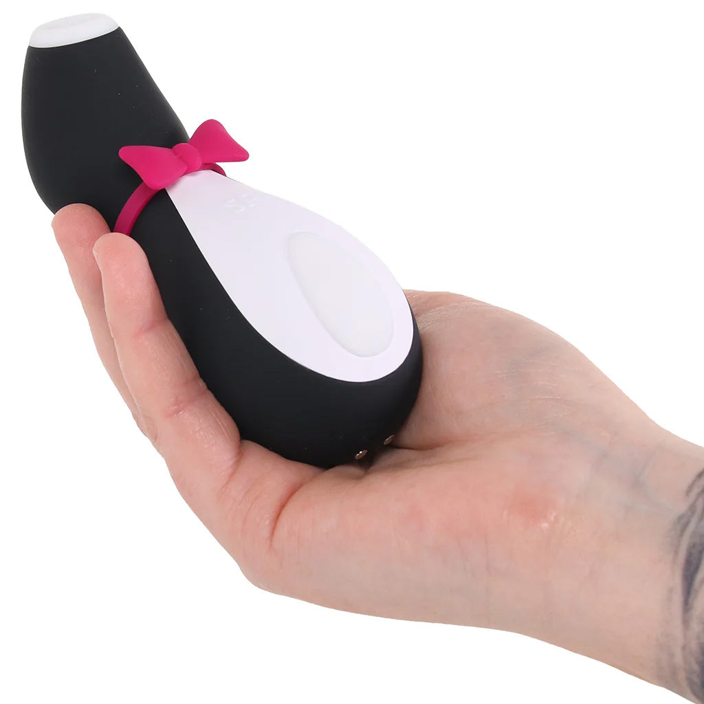 Satisfyer Penguin Air Pulse Stimulator PinkCherry Satisfyer Penguin Air Pulse Stimulator PinkCherry