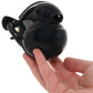 Blueline Full Restraint Silicone Chastity Device in Black