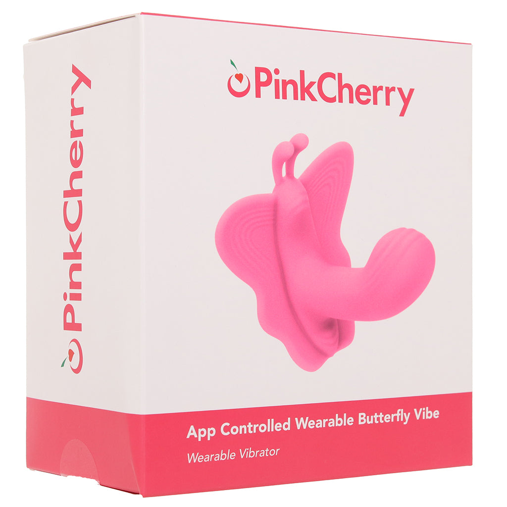 PinkCherry App Controlled Wearable Butterfly Vibe PinkCherry PinkCherry App Controlled Wearable Butterfly Vibe PinkCherry