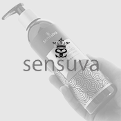 Sensuva Logo and Product