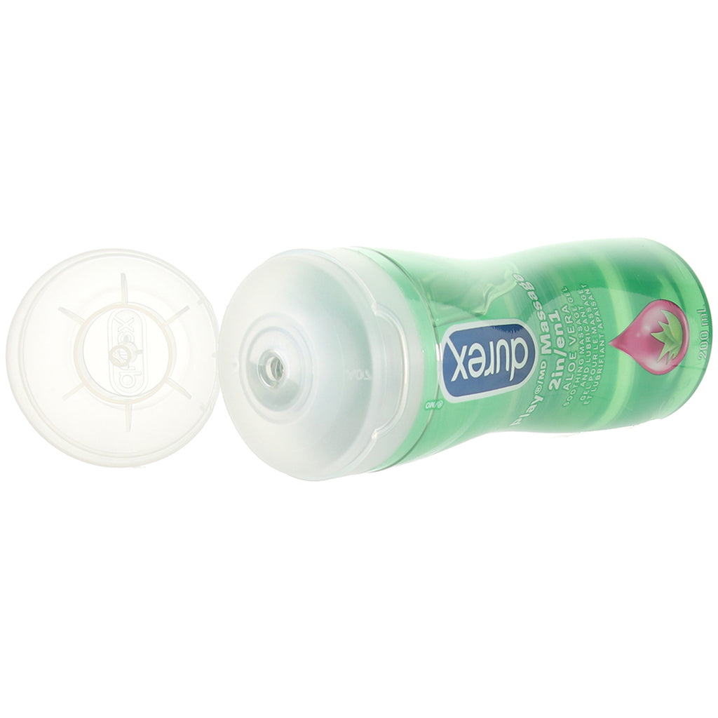 Play 2 in 1 Aloe Vera Massage Gel & Lubricant in 6.76oz/200 PinkCherry Play 2 in 1 Aloe Vera Massage Gel & Lubricant in 6.76oz/200 PinkCherry