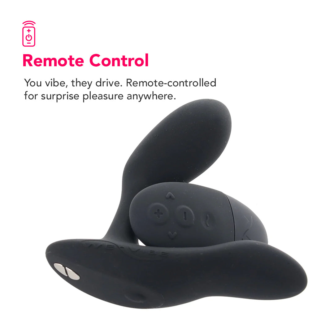We-Vibe Vector+ Prostate Massager in Charcoal PinkCherry We-Vibe Vector+ Prostate Massager in Charcoal PinkCherry