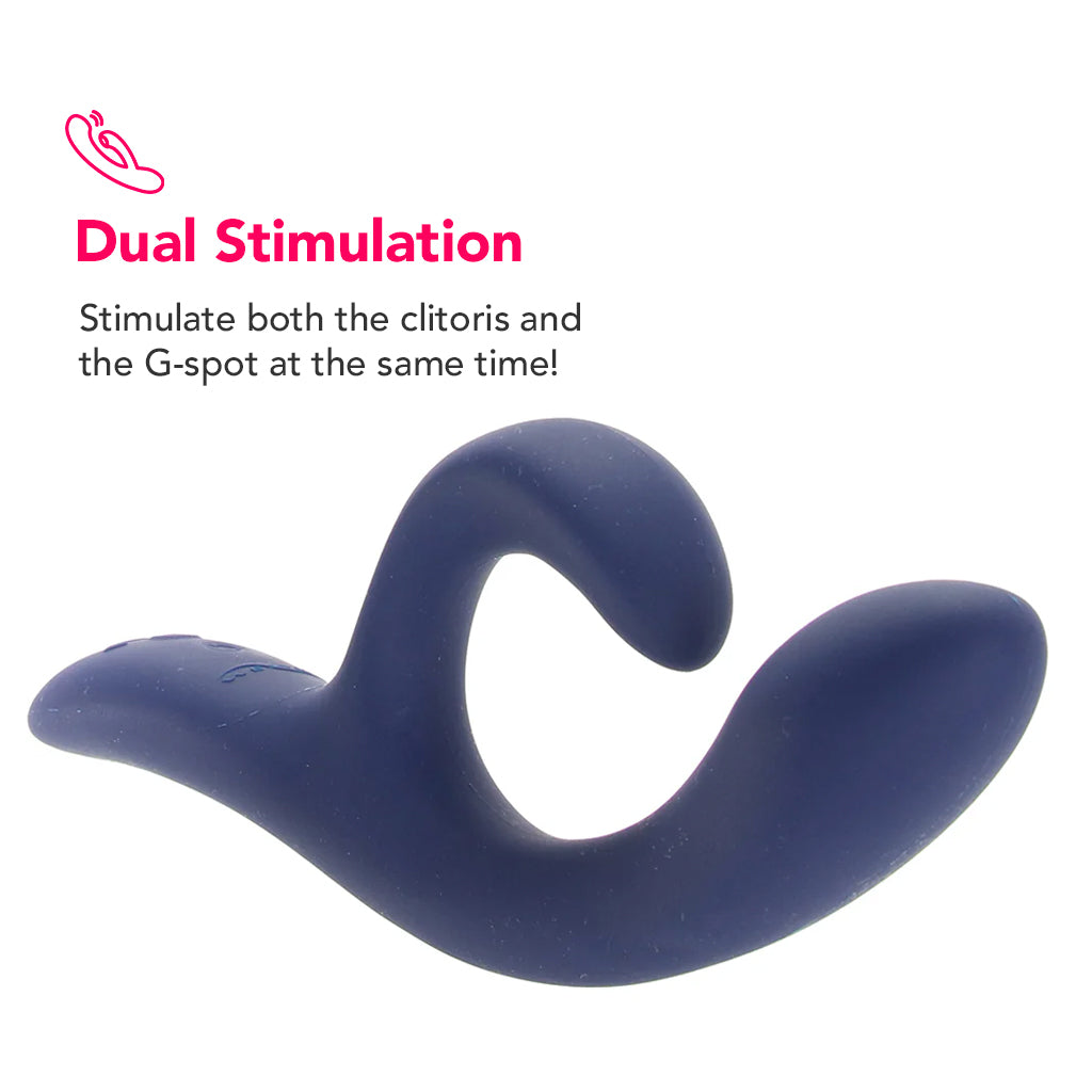 We-Vibe Nova 2 Rabbit Vibe in Midnight Blue PinkCherry We-Vibe Nova 2 Rabbit Vibe in Midnight Blue PinkCherry