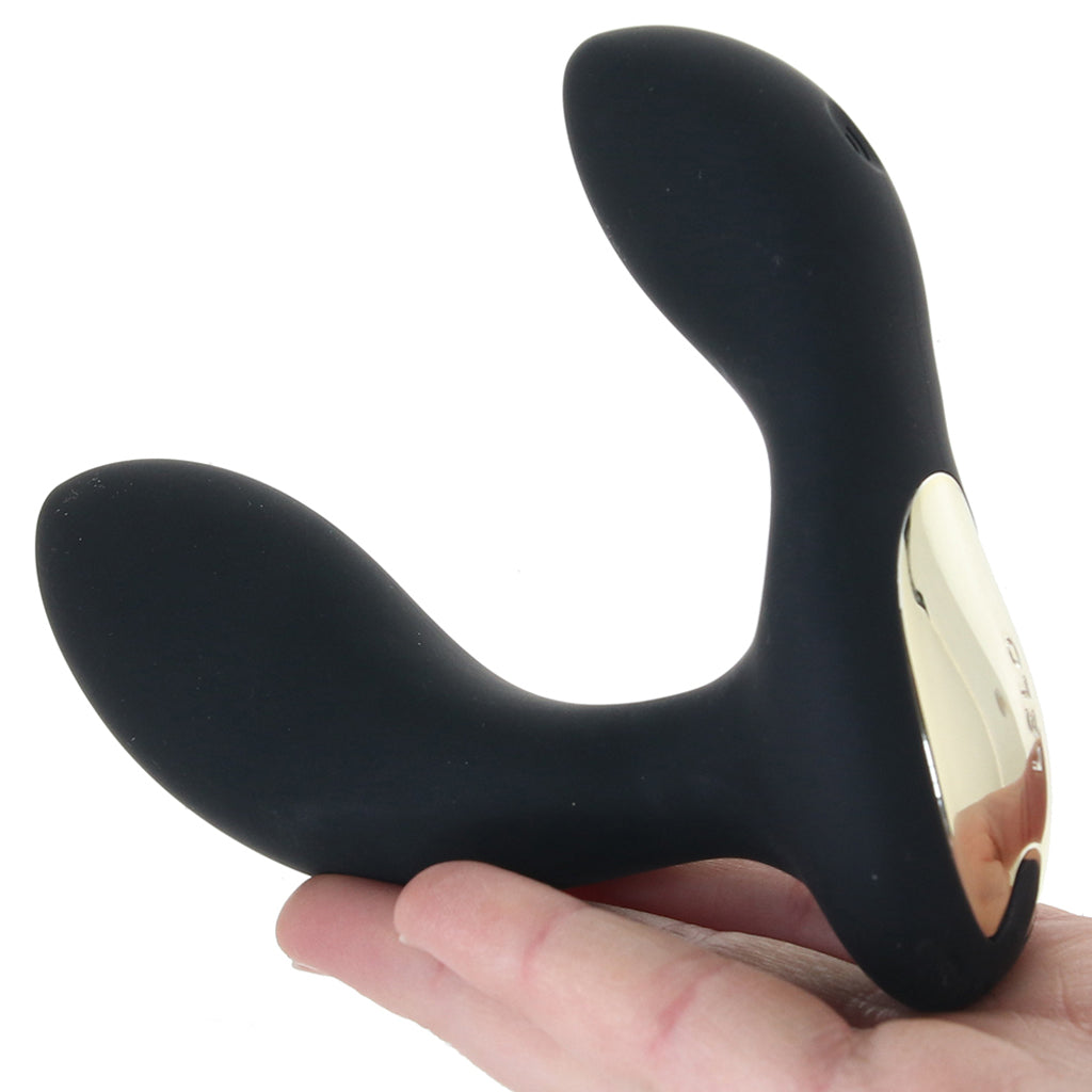 Lelo Hugo 2 Remote Control Prostate Massager in Black PinkCherry Lelo Hugo 2 Remote Control Prostate Massager in Black PinkCherry