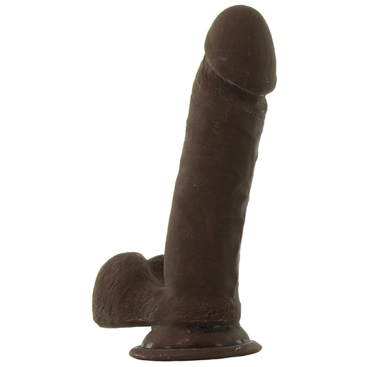 7 Inch ULTRASKYN Perfect D Dildo in Chocolate