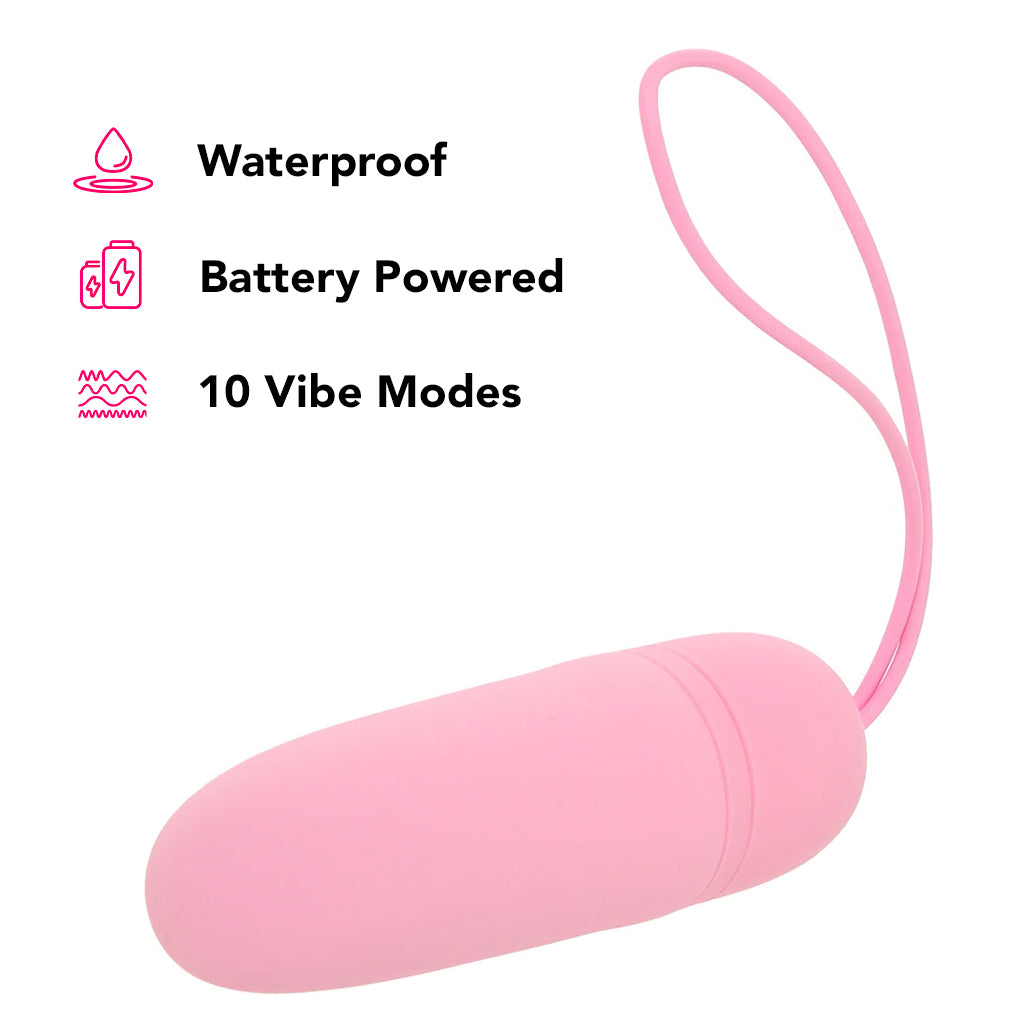 PinkCherry Silicone Remote Bullet Vibe PinkCherry PinkCherry Silicone Remote Bullet Vibe PinkCherry