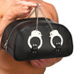 Cuffed & Loaded Travel Bag with Handcuff Handles