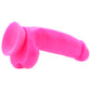 Neo Elite 7 Inch Dual Density Silicone Cock in Pink