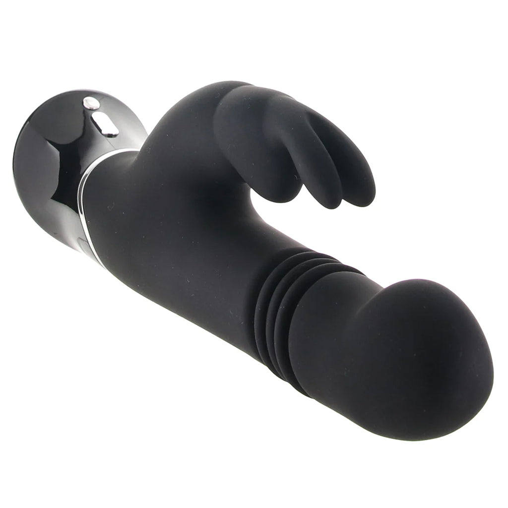 Greedy Girl Thrusting G-Spot Rabbit Vibrator PinkCherry Greedy Girl Thrusting G-Spot Rabbit Vibrator PinkCherry