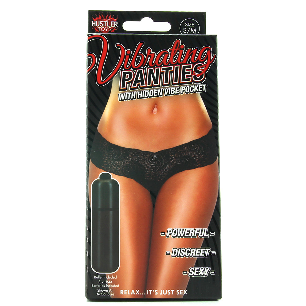 Vibrating Panties with Hidden Vibe Pocket /L PinkCherry Vibrating Panties with Hidden Vibe Pocket /L PinkCherry