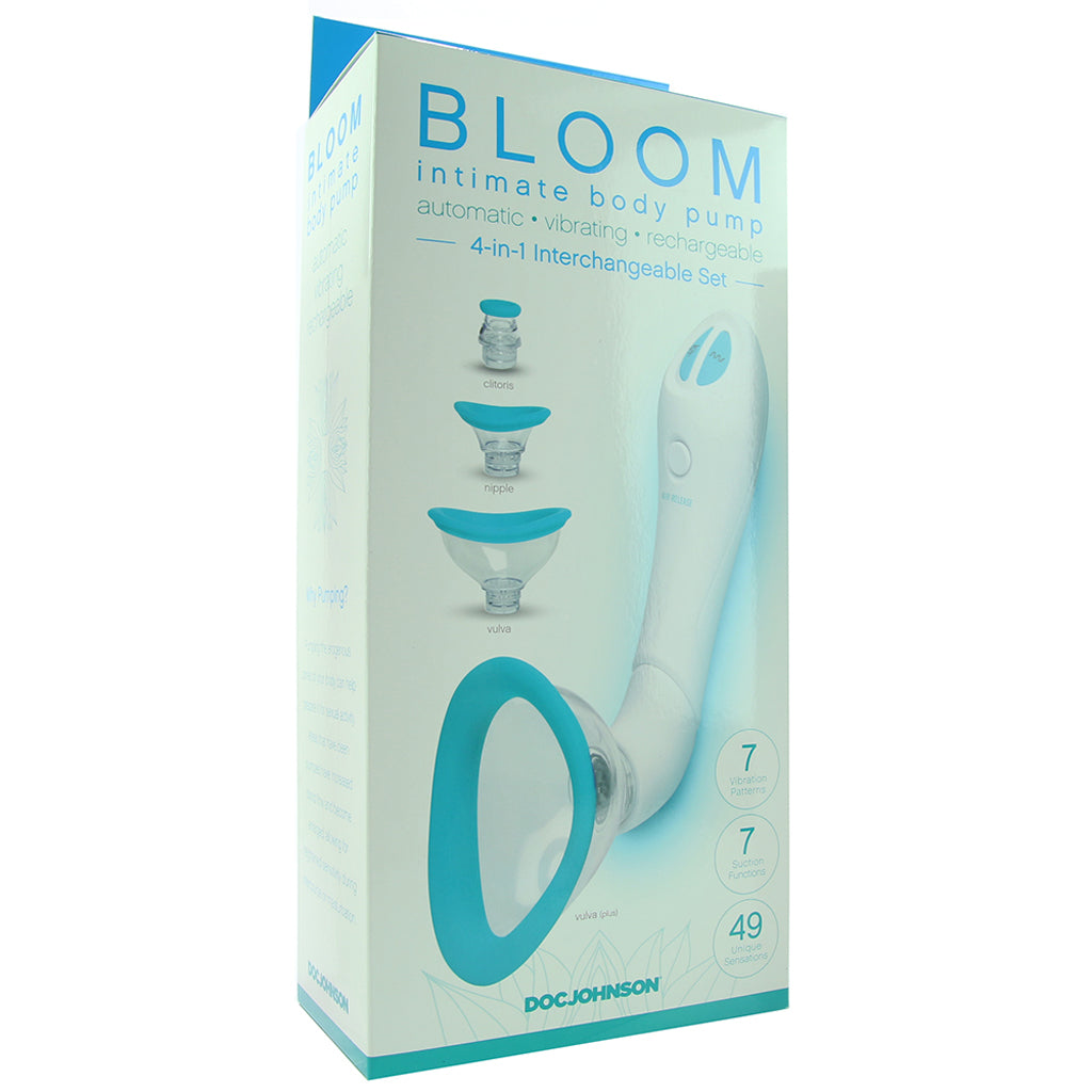 Bloom Intimate Body Pump in Sky Blue PinkCherry Bloom Intimate Body Pump in Sky Blue PinkCherry