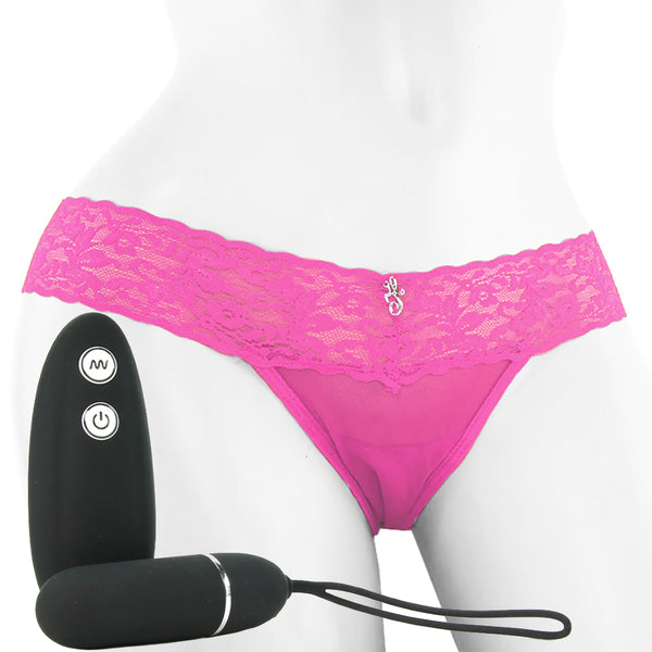 Wireless Remote Vibrating Pink Panties /L PinkCherry Wireless Remote Vibrating Pink Panties /L PinkCherry