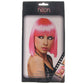 Cleo Wig in Hot Pink