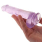 Naturally Yours 6 Inch Crystalline Dildo in Amethyst