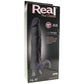 Real Feel Deluxe 11 Inch Vibrating Wall Banger Dildo in Bla