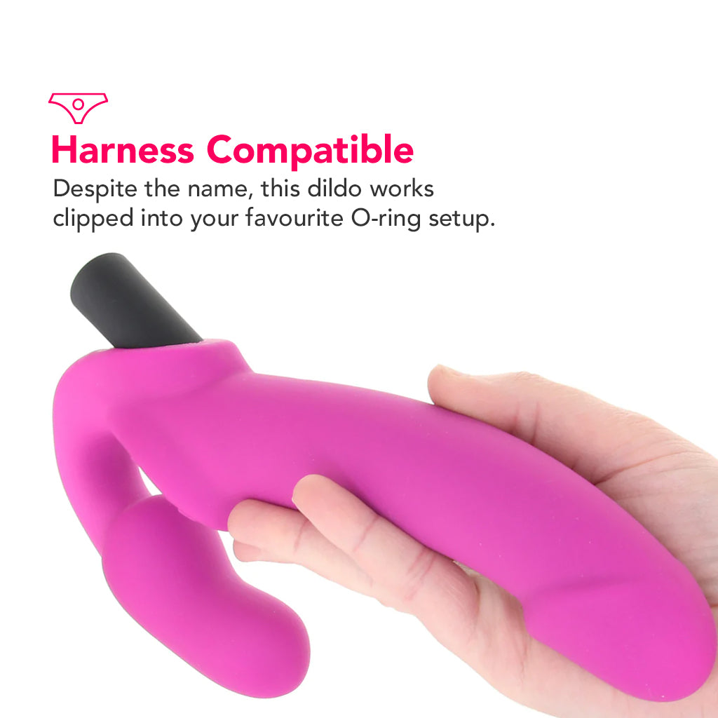 Temptasia Estella Vibrating Strapless Dildo PinkCherry Temptasia Estella Vibrating Strapless Dildo PinkCherry