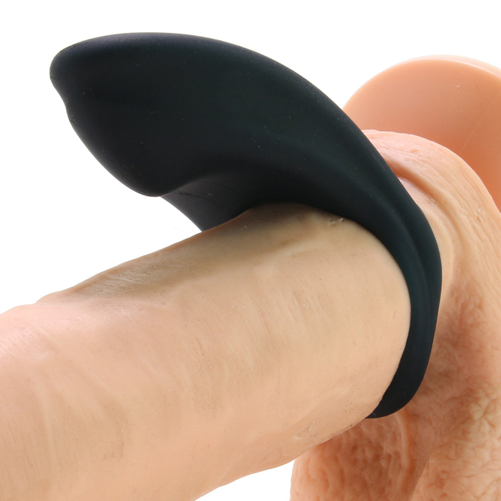 Over Drive Plus Rechargeable C-Ring in Just Black PinkCherry Over Drive Plus Rechargeable C-Ring in Just Black PinkCherry